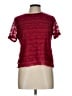 Shein Burgundy Short Sleeve Top Size L - photo 1