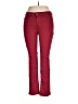 Lee Chevron-herringbone Burgundy Jeans Size 16 - photo 1