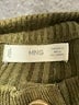MNG Brown Green Turtleneck Sweater Size M - photo 7