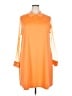 Unbranded 100% Polyester Orange Casual Dress Size 3X - photo 1