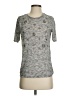Ann Taylor LOFT Gray Short Sleeve Top Size S - photo 1