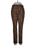 IMAN Animal Print Gold Casual Pants Size L - photo 1