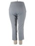 dalia Solid Gray Casual Pants Size 18W - photo 2