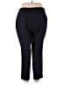 dalia Solid Black Dress Pants Size 22 - photo 2