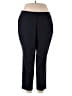 dalia Solid Black Dress Pants Size 22 - photo 1