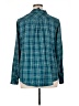 Torrid 100% Rayon Plaid Teal Long Sleeve Button-Down Shirt Size 1X Plus (1) - photo 2