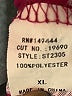 Ember 100% Polyester Floral Pink 3/4 Sleeve Blouse Size XL - photo 8