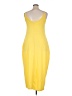 TSE Solid Yellow Casual Dress Size 1X - photo 2
