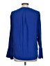 Veronica M. Blue Long Sleeve Blouse Size L - photo 2