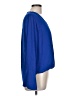 Veronica M. Blue Long Sleeve Blouse Size L - photo 4