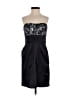 Snap 100% Polyester Black Cocktail Dress Size 3 - photo 1