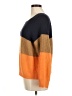 Shein Color Block Orange Pullover Sweater Size 8 - 10 - photo 5