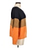 Shein Color Block Orange Pullover Sweater Size 8 - 10 - photo 4