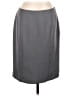 Evan Picone 100% Polyester Solid Gray Formal Skirt Size 10 - photo 1