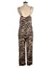 OVERLOVER 100% Viscose Tan Jumpsuit Size M - photo 2