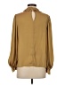 Current Air Tan Long Sleeve Blouse Size XS - photo 2