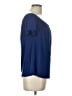 Old Navy Blue Short Sleeve Blouse Size L - photo 4