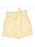 Just Fab Solid Yellow Khaki Shorts Size XXL - photo 1