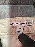 And Now This 100% Cotton Ivory Jeans Size 24 waist - photo 6