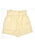 Just Fab Solid Yellow Khaki Shorts Size XXL - photo 2