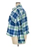 Old Navy 100% Cotton Plaid Blue Long Sleeve Button-Down Shirt Size XXL - photo 5