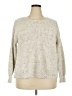 Cupio Tweed Silver Pullover Sweater Size 2X - photo 1