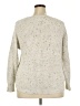 Cupio Tweed Silver Pullover Sweater Size 2X - photo 2