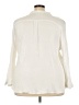 Unbranded 100% Polyester Ivory Long Sleeve Blouse Size 5X - photo 2