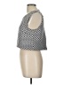 ERIN Erin Fetherston Silver Sleeveless Top Size 10 - photo 5