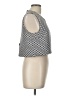 ERIN Erin Fetherston Silver Sleeveless Top Size 10 - photo 4