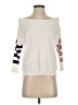 Express 100% Cotton White Pullover Sweater Size XS - photo 1
