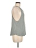 Eberjey Gray Sleeveless T-Shirt Size M - photo 4