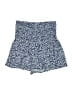 Shein Print Blue Shorts Size 2 - photo 1