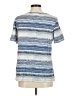 Chico's Blue Short Sleeve Top Size Med (1) - photo 2