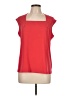Jones Studio Red Short Sleeve Top Size L - photo 1