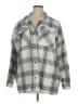 HFX Gray Long Sleeve Blouse Size XL - photo 1