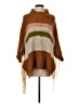 By Together Brown Orange Poncho Size Sm - Med - photo 1