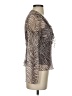 ICE 100% Polyester Brown Long Sleeve Blouse Size 5 - photo 4