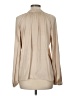 Current Air 100% Polyester Tan Long Sleeve Blouse Size M - photo 2