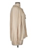 Current Air 100% Polyester Tan Long Sleeve Blouse Size M - photo 4