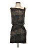 Theory 100% Silk Tweed Black Cocktail Dress Size 0 - photo 1
