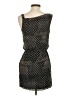 Theory 100% Silk Tweed Black Cocktail Dress Size 0 - photo 2