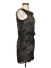Theory 100% Silk Tweed Black Cocktail Dress Size 0 - photo 4