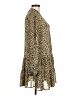 By Together 100% Polyester Animal Print Tan Casual Dress Size M - photo 4