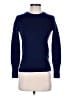Burberry 100% Cashmere Solid Blue pullover sweater Size XS - photo 1