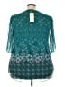 SeSe Code Teal 3/4 Sleeve Blouse Size XXXL - photo 2