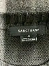 Sanctuary Color Block Black Pullover Sweater Size M - photo 7