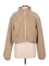 Shein 100% Polyester Solid Tan Faux Fur Jacket Size 12 - photo 1