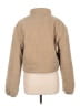 Shein 100% Polyester Solid Tan Faux Fur Jacket Size 12 - photo 2
