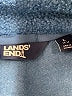 Lands' End 100% Polyester Blue Fleece Size L - photo 6